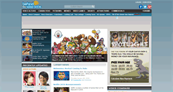 Desktop Screenshot of behindthevoiceactors.com
